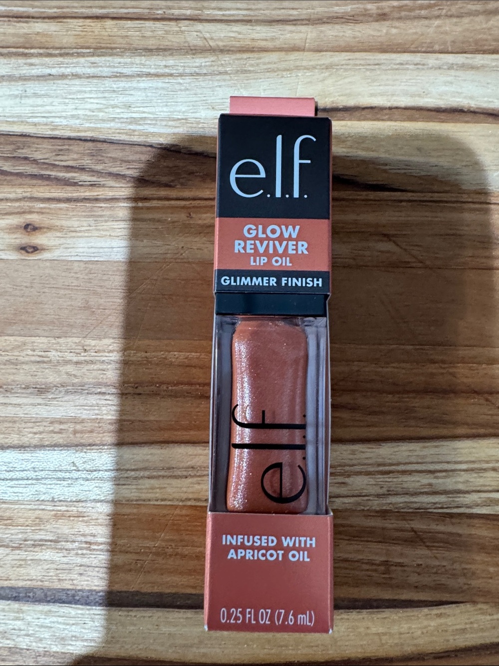 e.l.f. Glow Reviver Lip Oil - Shimmery Apricot